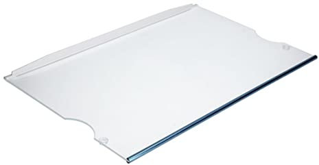 easyPART Kompatibel/Ersatz für LIEBHERR 7272432 Glasplatte 480x303mm mit Leisten für Kühlschrank