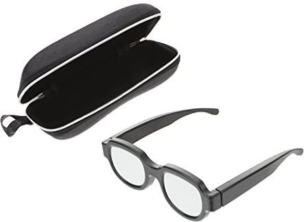 Toyvian 1stk Anime Mit Leuchtender Brille Außerirdische Brille Lustige Leuchtende Brille Sonnenbrille Aufleuchten Lassen Blinkende Sonnenbrille Nachtclub Maske Plastik Led Reisen Leser