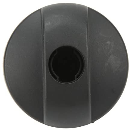 Qiilu Tankdeckel, Schwarz, für 208, 2008, 307, 207, 807, C8, ABS, Auto, Standardverschluss
