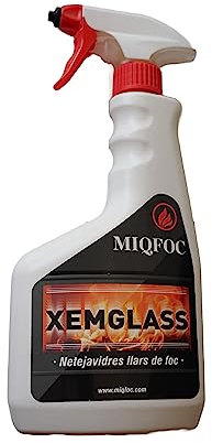 XEMGLASS LIMPIACRISTALES PARA CHIMENEAS, ESTUFAS, HORNOS, ELIMINA HOLLÍN, GRASA Y ALQUITRAN FAMILIA DE FERRONET