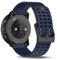 SeaFicco 22mm Correa de Reloj de Silicona Compatible con Suunto Vertical/Suunto 9 Peak Pro/Suunto 9 Peak/Suunto 5 Peak Pulsera de Repuesto para Smartwatch (Azul Marino)