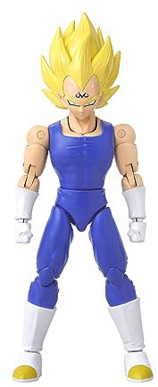 BANDAI - Dragon Ball Z - Dragon Stars Actionfigur 17 cm - Majin Vegeta - Offizielle Dragon Ball Lizenz - Gelenkige Majin Vegeta Figur - Spielzeug für Kinder ab 4 Jahren - 40731