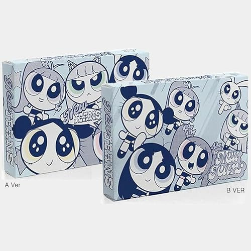 (THE POWERPUFF GIRLS X NJ BOX Ver.) NEWJEANS GET UP 2nd EP Album ( A Ver. ) K-POP SEALED