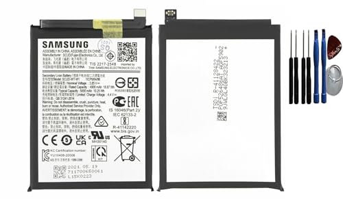 Original Samsung Ersatzakku für Samsung Galaxy A22 5G A226B Akku Batterie Battery 4900mAh mit Werkzeug für einbau