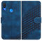 JayModCase Cover per Huawei P Smart Plus/Nova 3i,Flip Custodia in Pelle PU con Kickstand Porta Carte Magnetica Chiusa Custodia per Huawei P Smart Plus (Blu)