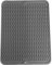 SOQKEEN Tappetino Scolapiatti Nero o Grigio a caso, 50x40 cm Tappetino Scolapiatti Silicone per Piano Cucina, Tappetino Antiscivolo Grande, Tappetino per Asciugatura Resistente al calore
