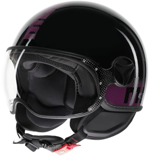 MOMODESIGN FGTR CLASSIC E2206 STRIPES MATT BLACK/FUCSIA S