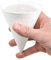 Sunrise Packaging 1000 x Water Cones 4oz Cups – Biodegradable, Leakproof, White Paper Cone for Offices Work Schools Hospitals