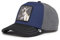 Goorin Bros. All Over Wool Collection Trucker Mütze für Damen und Herren, Marineblau (Goat Field 100), Einheitsgr��e