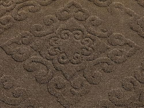 COSY HOMEER Schmutzfangmatte 80 x 120 cm, Fußmatte Waschbar, rutschfest Teppich Eingangsbereich innen, Teppich für Eingang, Haustür, Dunkelgrau