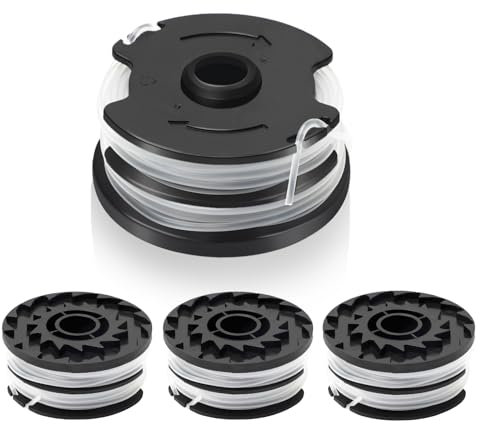 MALNDTK Bobina di filo adatta per tagliaerba Parkside PRT 550 A1, PRT 550 A2, PRT 550 A3, PRT 550 A5, PRT 550 B6, PRTA 20-Li B2, PRTA 20-Li C3, bobina di ricambio TLP-01 (4 bobine)