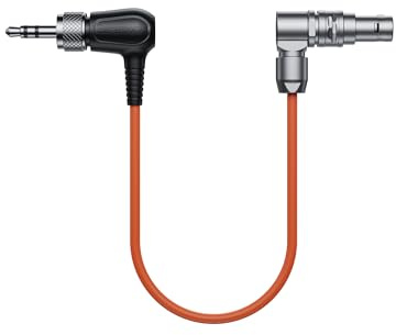 Saramonic SR-TRS-C03 | Locking 3.5mm TRS to Right-Angle 5-Pin LEMO Cable Timecode Cable for Select Cameras Including ARRI Alexa Mini
