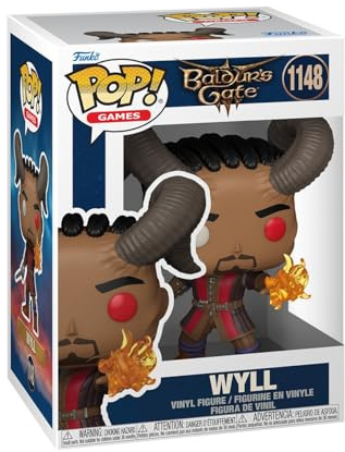 Funko Pop! Games: Baldur's Gate 3 - Wyll - Collectable Vinyl Figure - Gift Idea - Official Merchandise - Toys for Kids & Adults - Video Games Fans - Model Figure for Collectors and Display