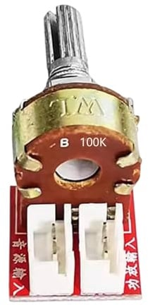 Limtula Professionelles Akustisches Potentiometer Doppelgang Design B10K/B50K/B100K Für Gitarrenverstärker Baut Doppelkanal Potentiometer Für Verstärker
