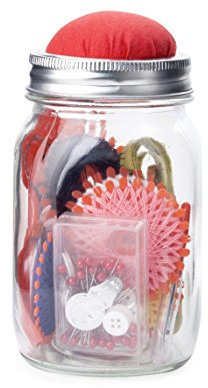 Kikkerland Mason JAR Sewing KIT