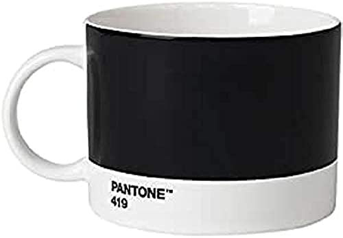 Pantone Teebecher, Porzellan, Black 419, 10.4 x 10.4 x 8 cm