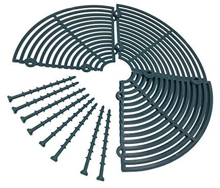 P.C Repellent Blumentopf-Übertopf, Katzen-Abwehr für Baby-Sicherheit, zum Schutz von Kindern, Haustiere, 30 cm, Grün, 2 Stück