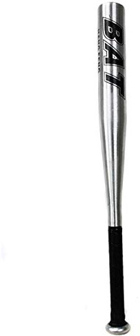 Racchetta da baseball BAT in alluminio (argento, 28)