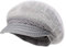 Wintermütze Damen Schirmmütze Warm Baskenmütze Winter Gestrickt Hüte Weich Ballonmütze Gefüttert Strickmütze Klassisch Winterhüte Einfarbig Barett Mütze mit Zopfmustern für Outdoor
