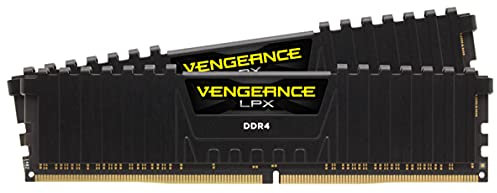 Corsair Mémoire de Bureau Corsair Vengeance LPX 32 Go (2x16 Go) DDR4 4000 (PC4-32000) C19 - Noir