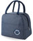 Sac Isotherme Repas, 6 L Lunch Box avec Feuille d'Aluminium Isolée, Petit Panier Repas Étanche Mini Sac à Lunch Isolé Pliable pour Homme Femme Enfant École Bureau Pique-nique