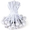 Akicderu Spanngummis mit Kugel, Gummispanner mit Kugel, Planenspanner mit Kugel Zeltgummis Expanderschlingen Gummischlaufen für Planen Zelt Banner Netz Pavillions (30, Weiss 15cm)