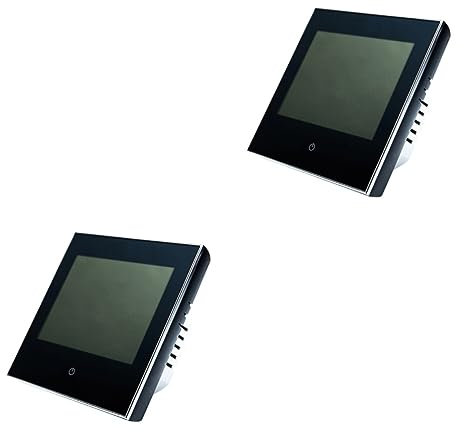 DOITOOL Spülbeckenstopfen Für Die Küche 2 STK Intelligente Thermostate Intelligenter Thermostat Kabelloses Heizgerät Fußbodenheizung Smartes Raumthermostat Programmierbar Regler