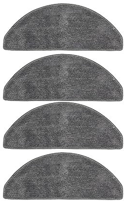 ZeAda Piezas de Repuesto for Limpieza de aspiradoras, paño de mopa, Trapo, Compatible con Xiaomi Mijia E10 B112/E12, Robot de Barrido