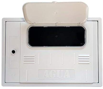Riegopro Armario Contador grande con ventana. Ideal para la instalación de contadores de agua o para colocación de programadores de riego.