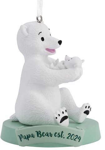 Hallmark Papa Bear New Dad 2024 Weihnachtsschmuck