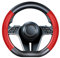 ZPPFF Auto Lenkrad Abdeckung für Mercedes Benz GLE SUV/Coupe 250d 300d 320 350/d 400/d 450 500 Anti Rutsch Atmungsaktiv Geruch Frei Material Leder Alle Jahreszeiten Universal,Red-D