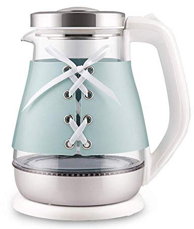 YSACJFD 5L Glass Kettle,Water Kettle, Cordless Water Boiler with Stainless Steel Inner Lid & Base,Fast Boil Auto-Off & Boil-Dry Protection,1800W
