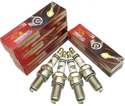 FWRCCMJ 10 pz Candela Moto EIX-D8 Compatibile con D8EA DR8EIX DR8EGP DPR8EIX-9 IX24B X24ESU D8TC D8RIU