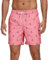 HLVEXH Costume da bagno da uomo ad asciugatura rapida, con fodera in rete e tasche, Ancora rosa, S
