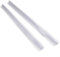 Joint de rechange en plastique transparent pour écran de douche avec longueur réglable pour déflecteur d'eau (8 mm)