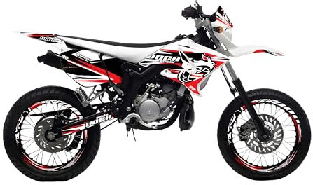 Kit Decorazione/Adesivi VOCA Racing per Yamaha DT, MBK X-Limit 2004-2010