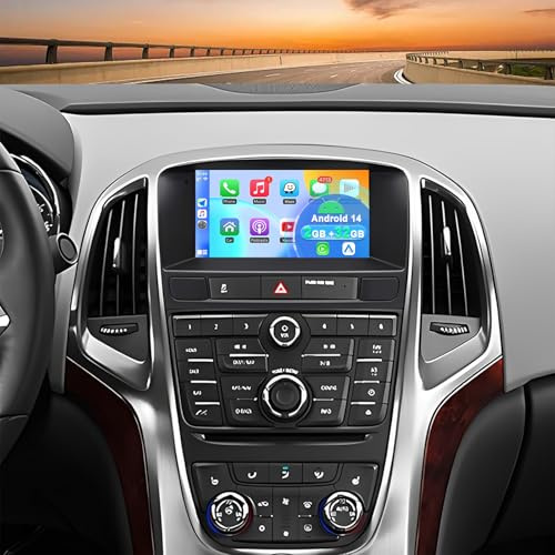 Autoradio für Opel Astra 2011-2012 für Buick Excelle 2010-2014 mit Carplay | 2+32G Android 14 7 Zoll Touchscreen Auto Stereo Display Player Radio GPS Navigation Head Unit mit Android Auto SWC FM RDS