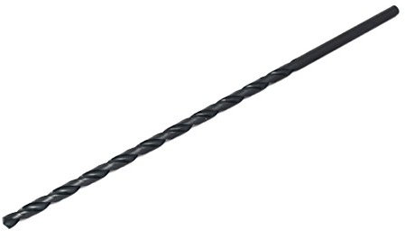sourcing map 6mm Dmr 250mm lang HSS Metallbohrer Gerader Rundschaft Spiralbohrer Schwarz DE de