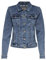 ONLY Womens Onltia Dnm Bb Mb Bex02 Noos Denim Jacket, Blue (Medium Blue Denim), 12 UK