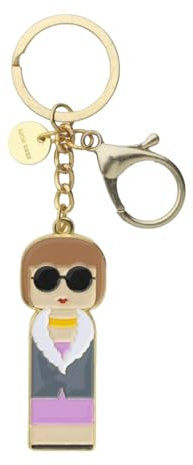 Lucie Kaas Sketch Inc. Schlüsselanhänger Anna 6cm, aus Einer Zinklegierung gefertigt, SI05ANNA