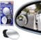 Goodyear GY905512 verstellbarer Toter-Winkel-Stick um 360 ° drehbarer Schutz für Alufelgen, Panzer-Schutz, einfaches Parken, Covex-Spiegel für Auto, SUV, Trcucks, 2 Stück