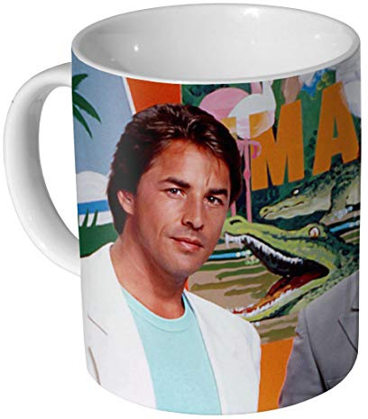 mugmart Miami Vice Don Johnson Ceramic Coffee Mug/Cup