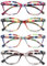 HEEYYOK Reading Glasses Women,Colorful Ladies Readers Glasses,Flexible Spring Hinge,4 Pack Lightweight Eyeglasses for Womens +0.50