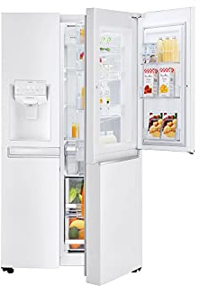 LG GSJ761SWZE nevera puerta lado a lado Autoportador 625 L E Blanco