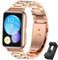 MIJOBS Ersatzband Kompatibel für Huawei Watch Fit 2 / Elegant/Active/Classic Edelstahlarmband, Metall Armbänder für Huawei Watch Fit 2 Uhrenzubehör