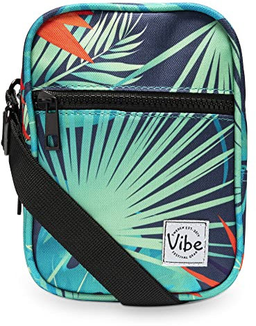 Vibe Festival Gear Klein 5in1 Schultertasche Umhängetasche Messenger bag fur Herren und Damen, jungen, Crossbody Crossbag Bauchtasche Handtasche rucksack handytasche