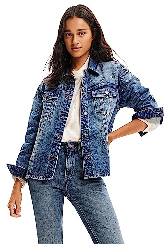 Desigual Damen Jacket_savanha WOMAN DENIM TRUCKER JACKET
