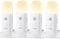 YELKO Motion Sensor Night Lights, Rechargeable nightlights Battery Operated, Dimmable Table lamp with 5 Levels Brightness Adjustable, Cordless Dimmable LED Nursery Night Lights for Home(4Pack)