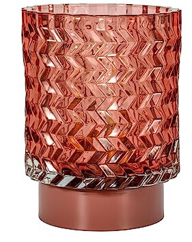 Pauleen 48312 LED Mobile Tischleuchte Sweet Glamour Timer Batterie Rosé Tischlampe