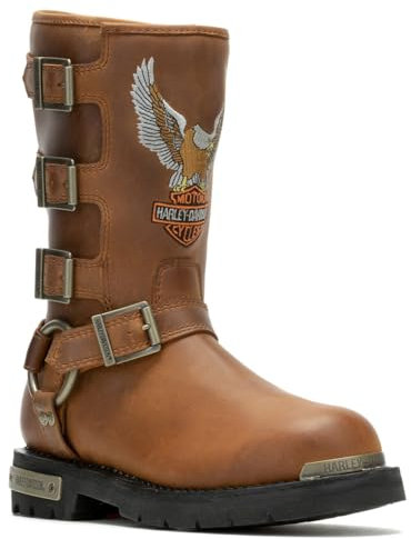 Harley-Davidson Stivali Moto Donna, Marrone, 37 EU